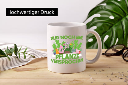 Noch eine Pflanze | Gartenarbeit Gärtnern Pflanzen Humor Arbeit Kollegen Büro