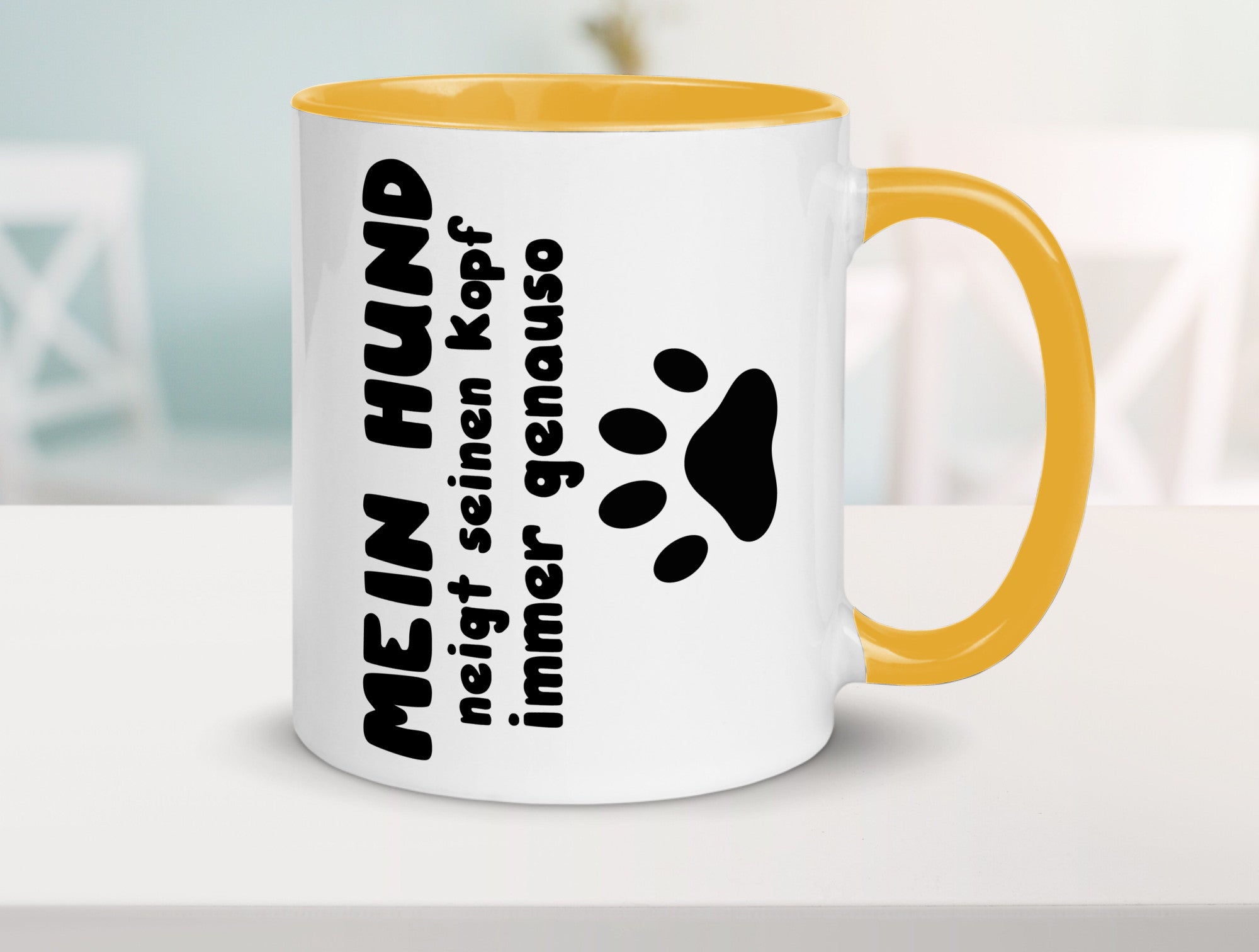 Mein Hund | lustige Tasse Hundebesitzer Humor lustiger Spruch Geschenk