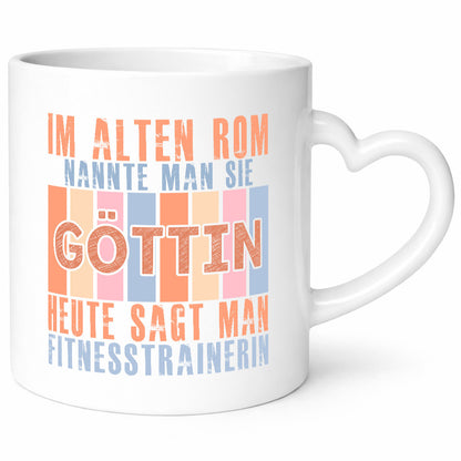 Heute sagt man: Fitnesstrainerin | Trainerin Sport Geschenk Humor Geschenkidee