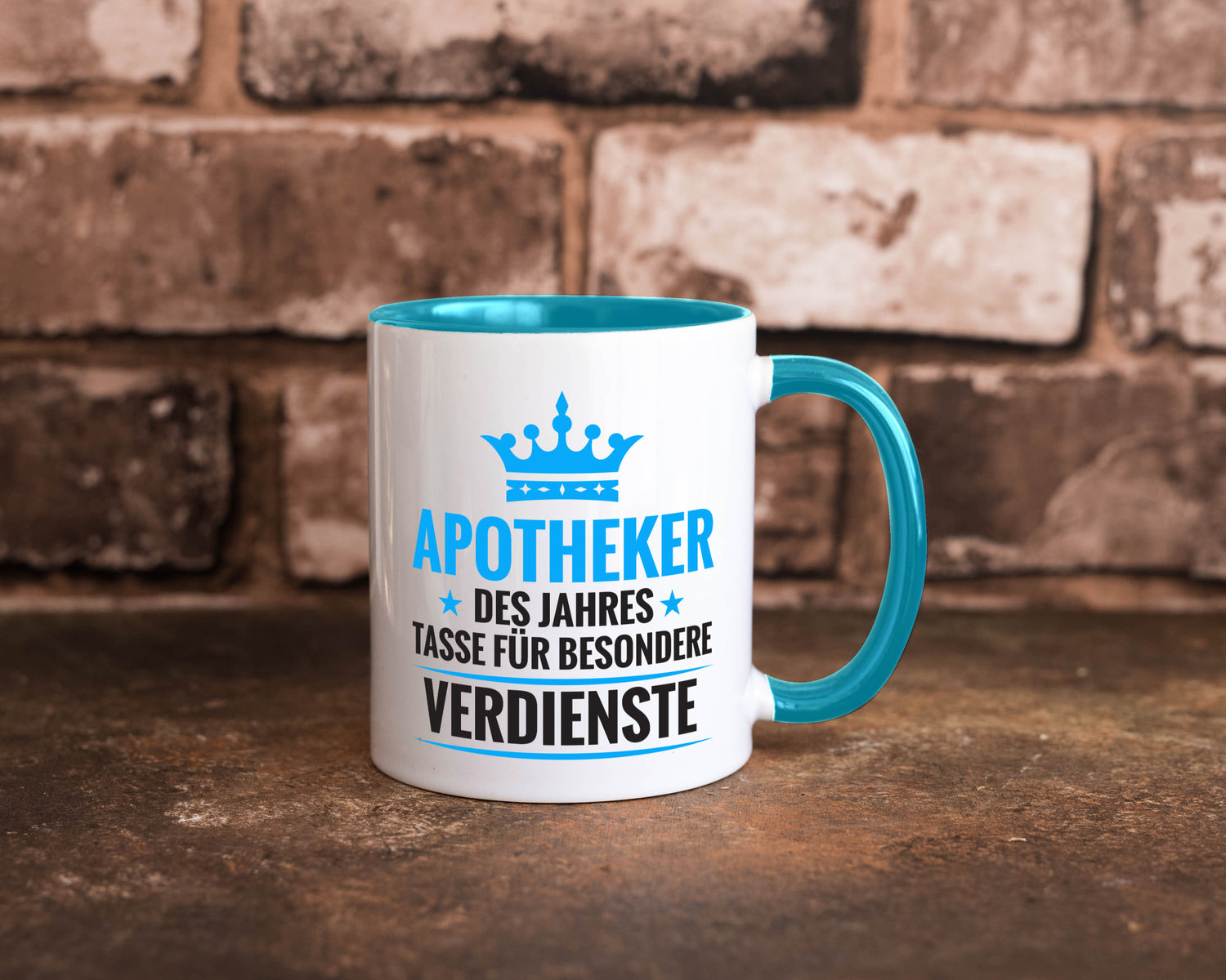 Besonderer Verdienst: Apotheker | Apotheke Pharmazie lustiger Spruch Geschenk