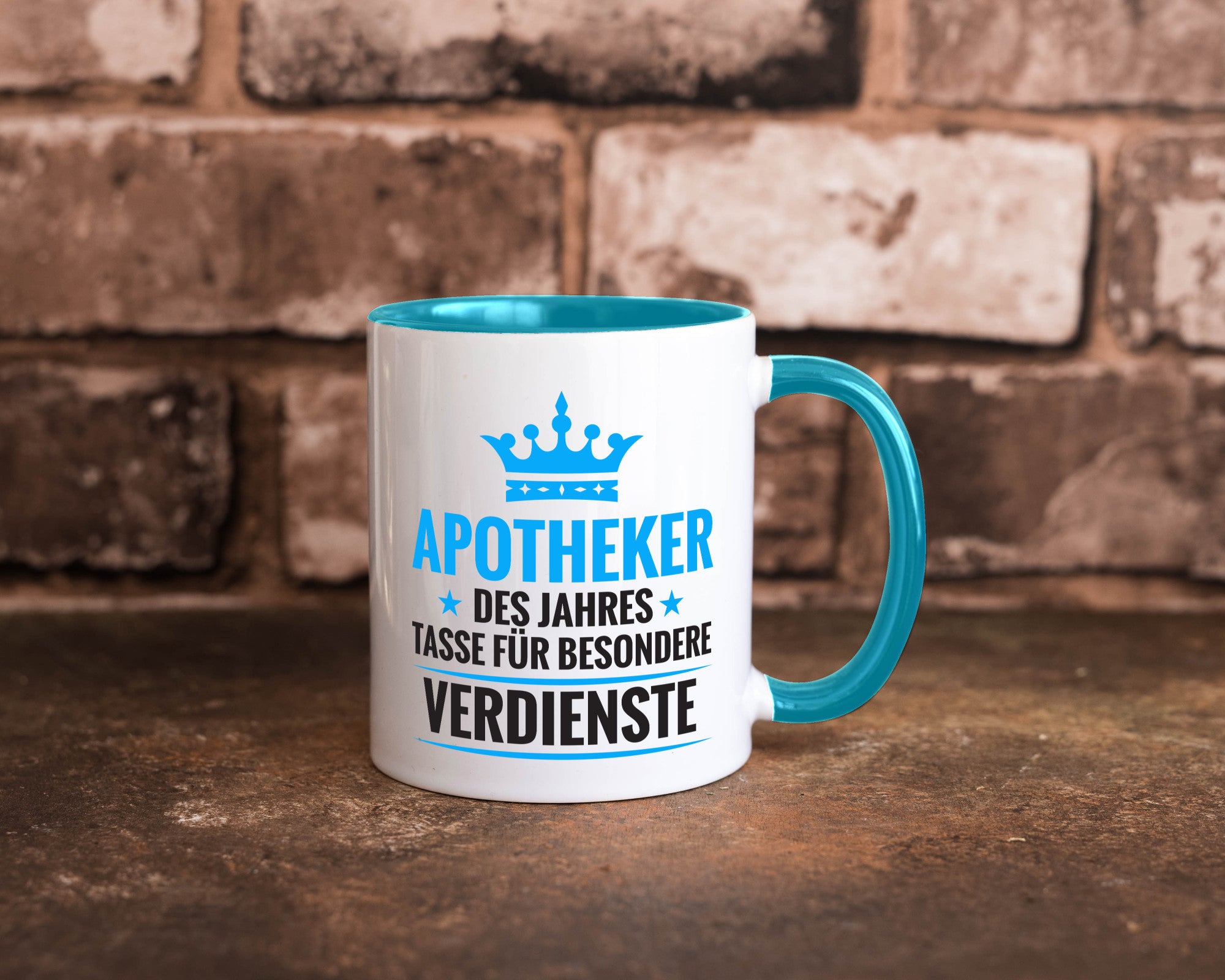 Besonderer Verdienst: Apotheker | Apotheke Pharmazie lustiger Spruch Geschenk