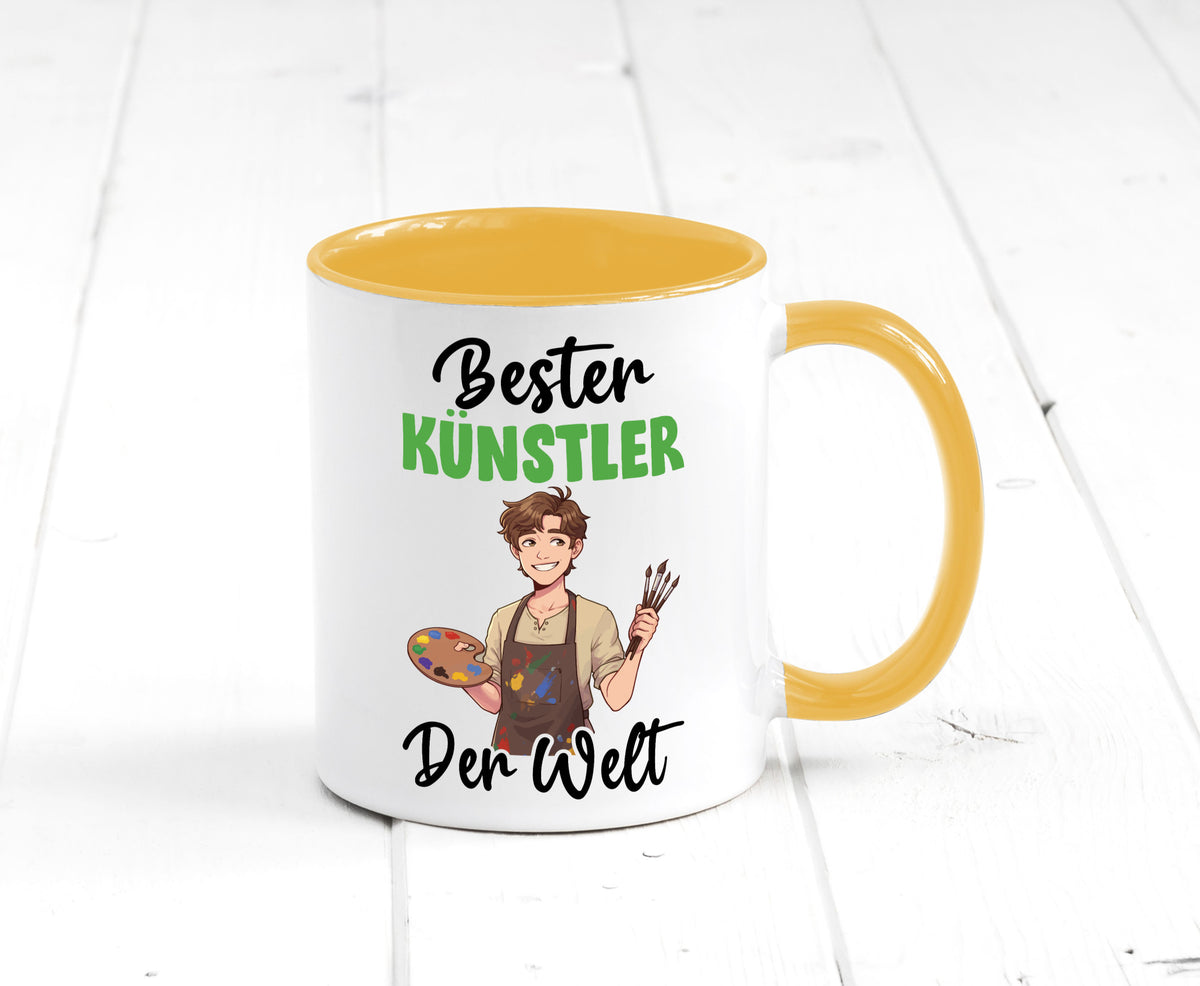 Bester Künstler | Kunst Geschenkidee Humor Tasse