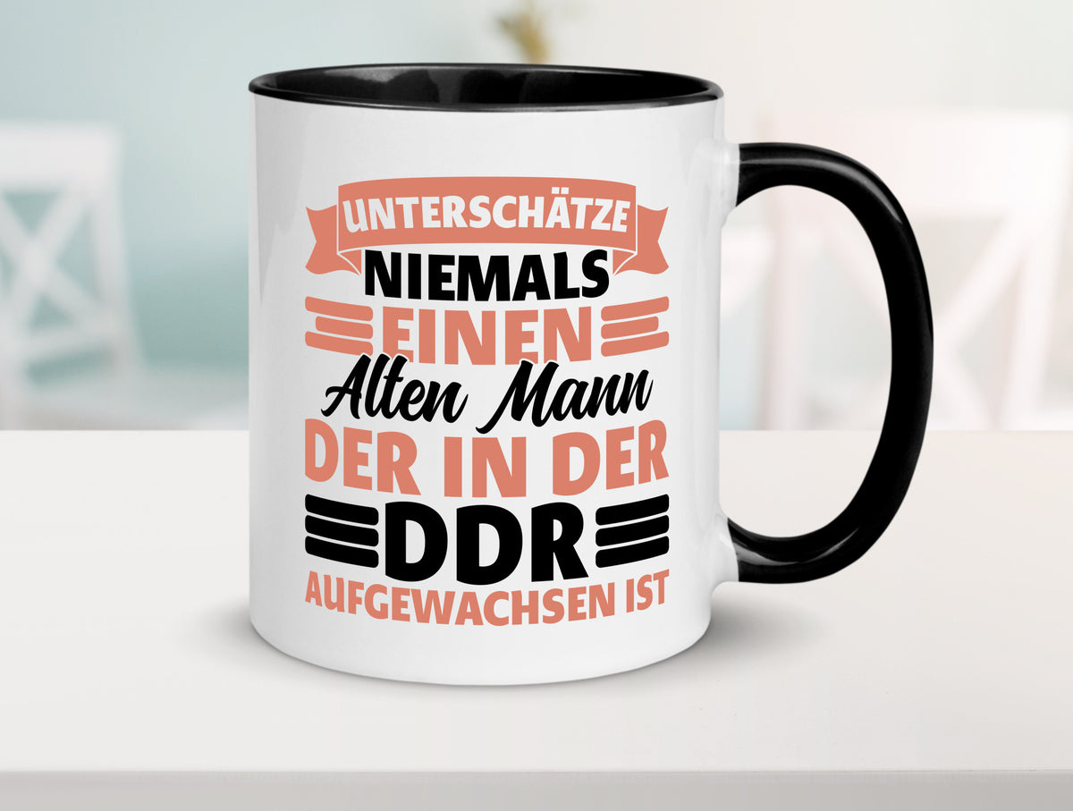 DDR Männer | Ostdeutschland Opa Ossi Vatertag vl7 Geschenk Familie Geschenkidee Tasse