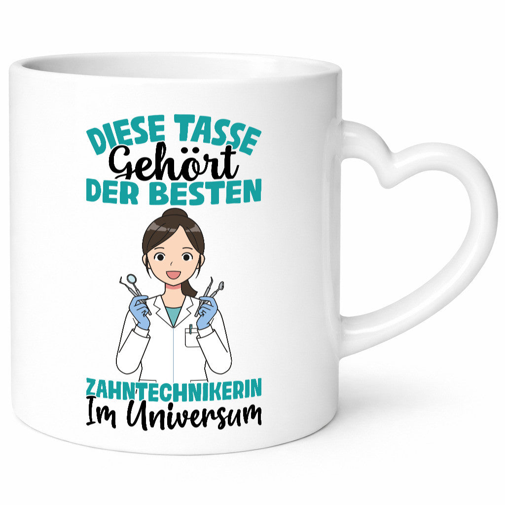 Im Universum: Zahntechnikerin | Zahnmedizin Humor Geschenkidee Tasse