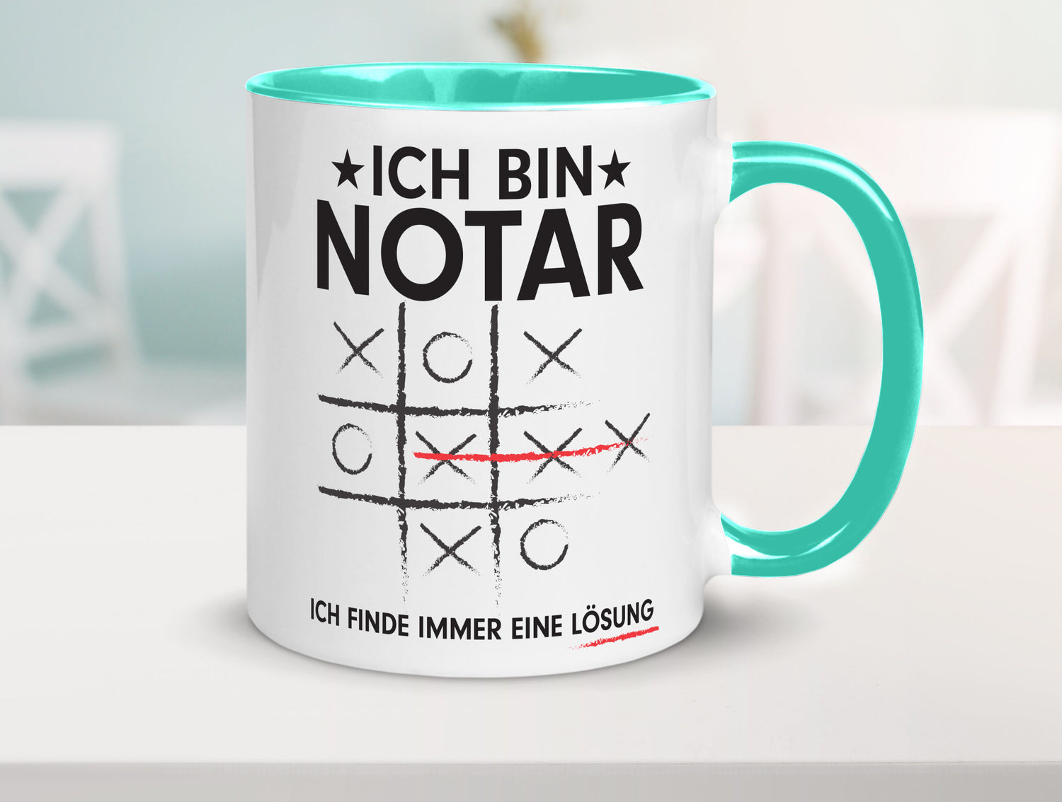 Löse Probleme: Notar | Jurist lustiger Spruch Geschenk Humor Geschenkidee Tasse