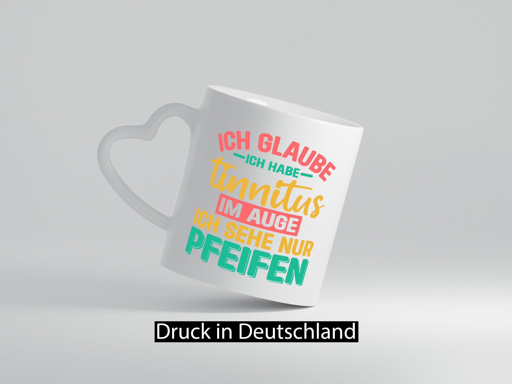 Ich glaube habe Tinitus | Coole Männer Witze v2 Humor Geschenkidee Tasse