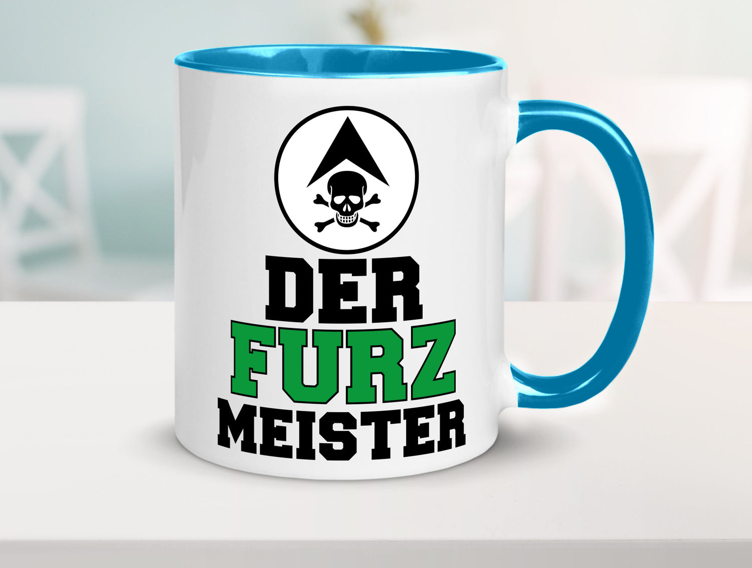 Der Furz Meister | Männer Tasse derber Humor Furzen lustiger Spruch Geschenk