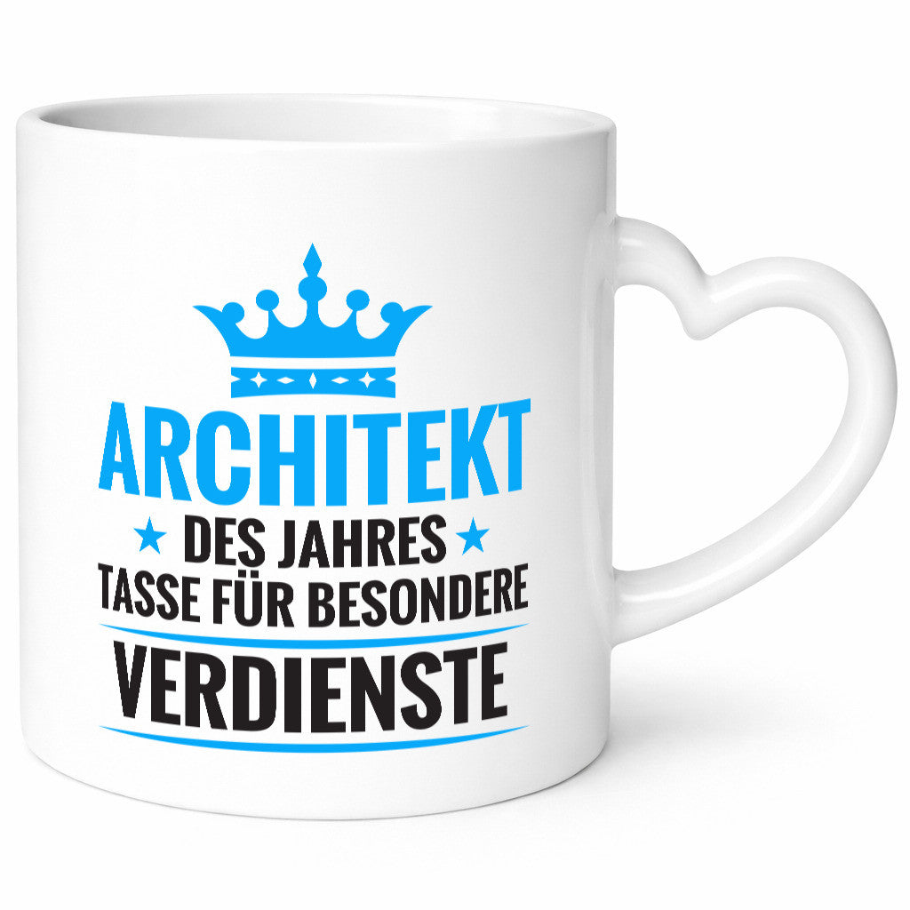 Besonderer Verdienst: Architekt | Architektur Büro Geschenkidee Arbeit Kollegen