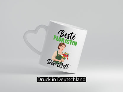 Beste Floristin | Blumen VerkÃ¤uferin Humor Geschenkidee Tasse