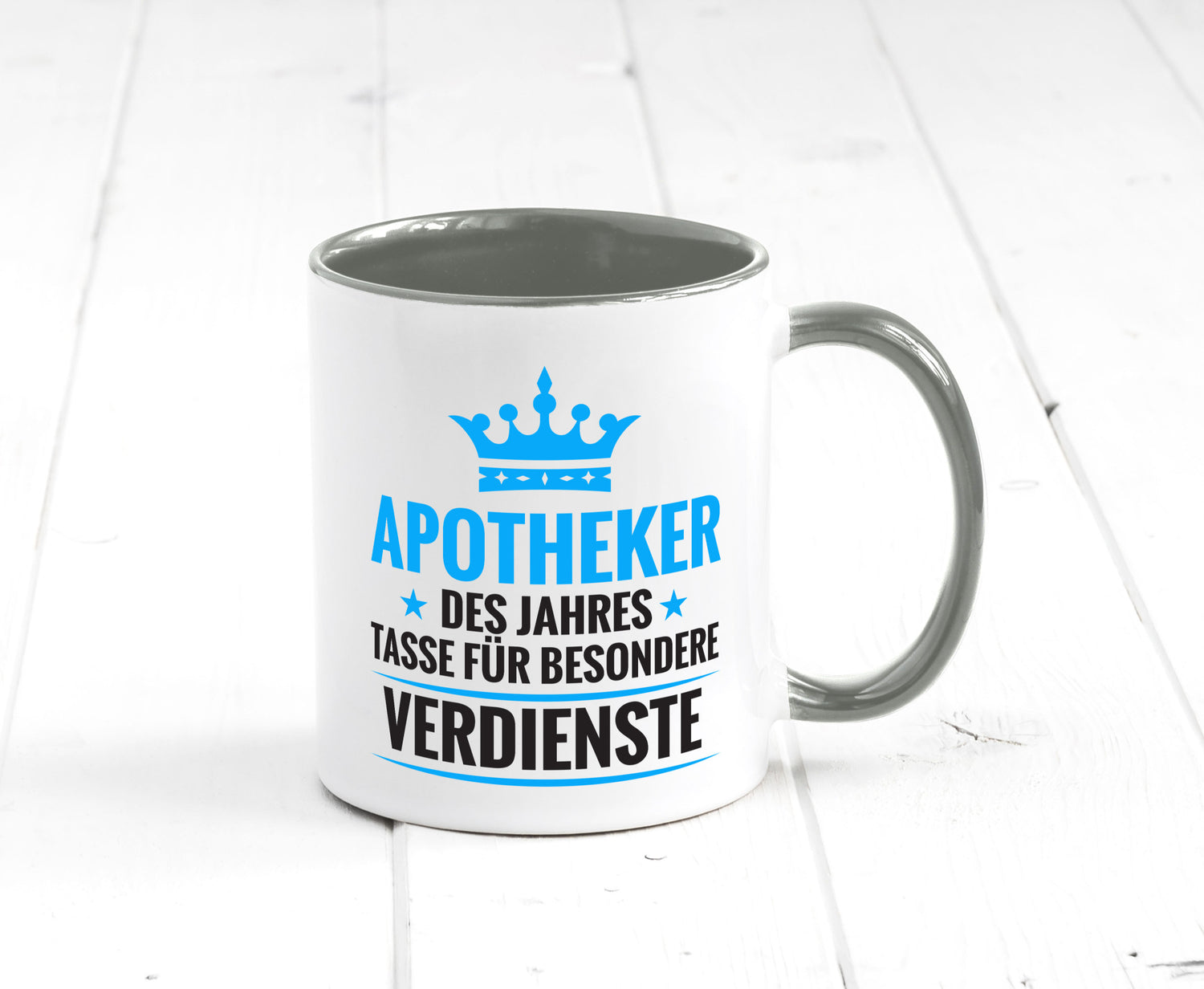Besonderer Verdienst: Apotheker | Apotheke Pharmazie lustiger Spruch Geschenk