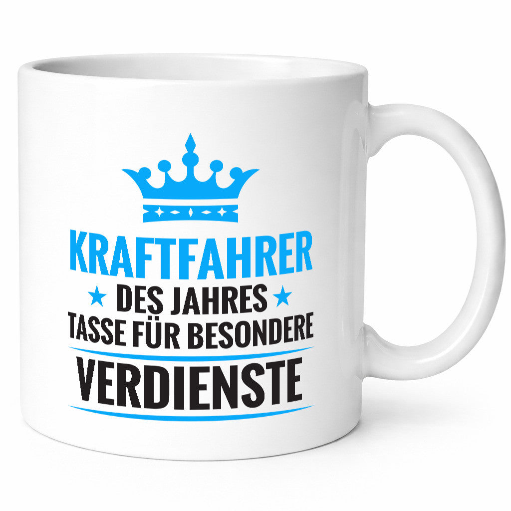 Besonderer Verdienst: Kraftfahrer | Lastwagen LKW Fahrer Geschenk Humor