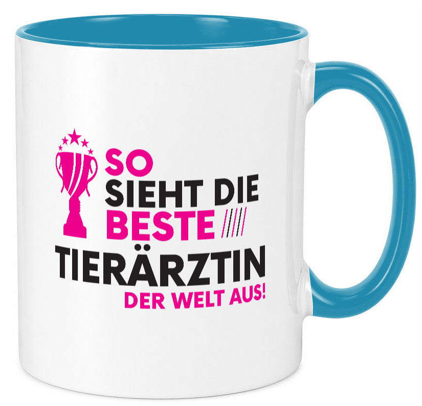 Die Weltbeste Tierärztin | Mediziner Tiermedizin lustiger Spruch Geschenk