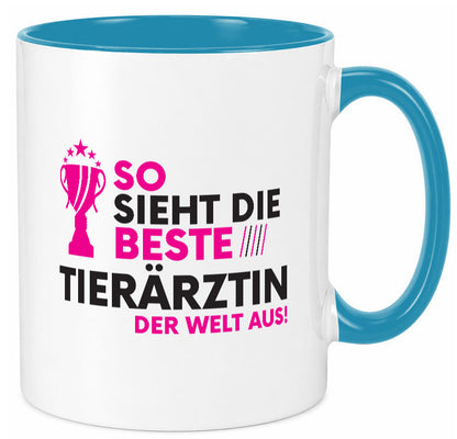 Die Weltbeste Tierärztin | Mediziner Tiermedizin lustiger Spruch Geschenk