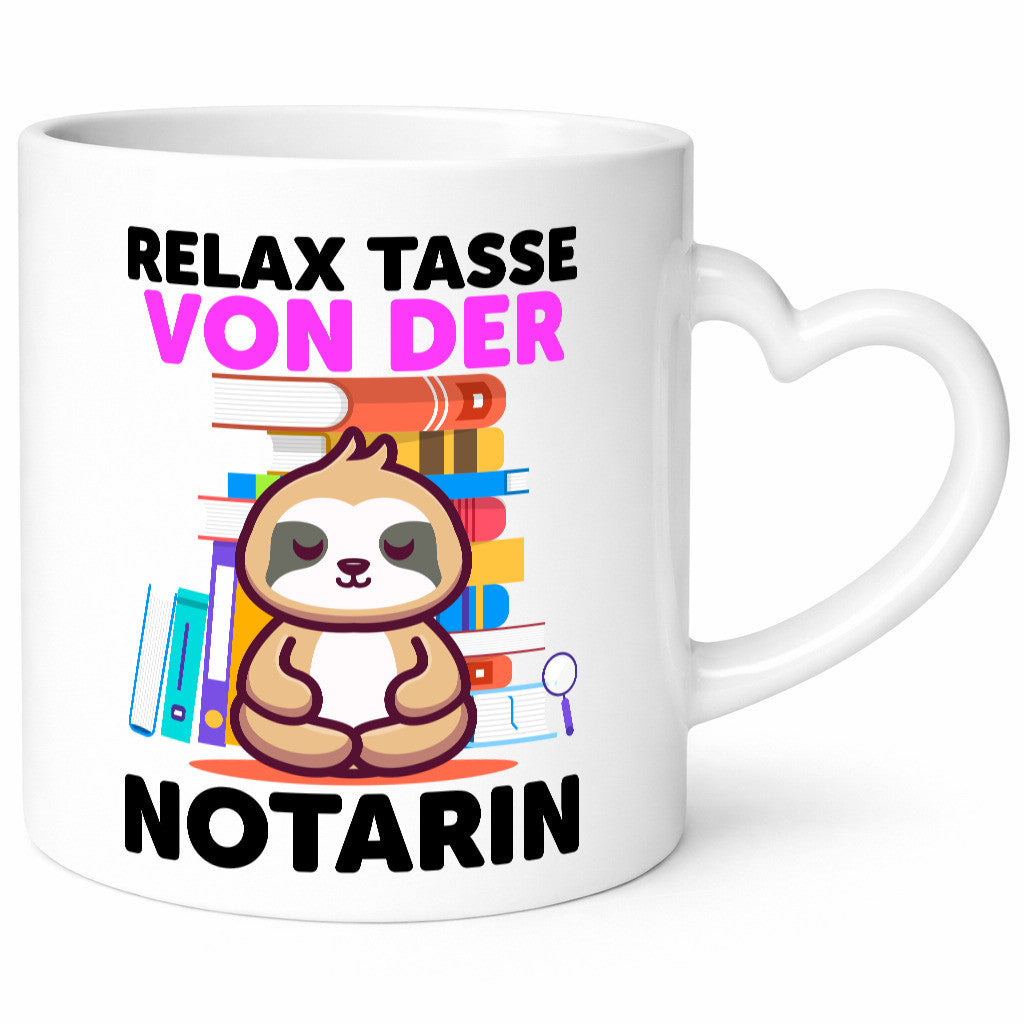 Relax Tasse: Notarin | Juristin lustig Humor Geschenkidee Geschenk Tasse