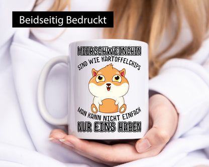 Meerschweinchen Liebe | Mädchen Tasse Tierliebe süß lustiger Spruch Geschenk