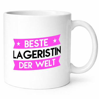 Beste Lageristin | Beruf Lager Arbeiterin Humor Arbeit Kollegen Büro