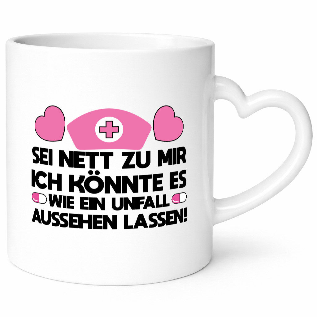 wie ein Unfall | Krankenschwester Krankenhaus lustig Humor Geschenkidee