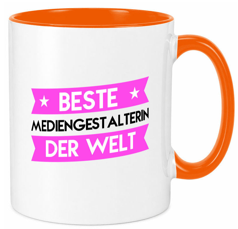 Beste Mediengestalterin | Medien lustiger Spruch Geschenk Humor Geschenkidee