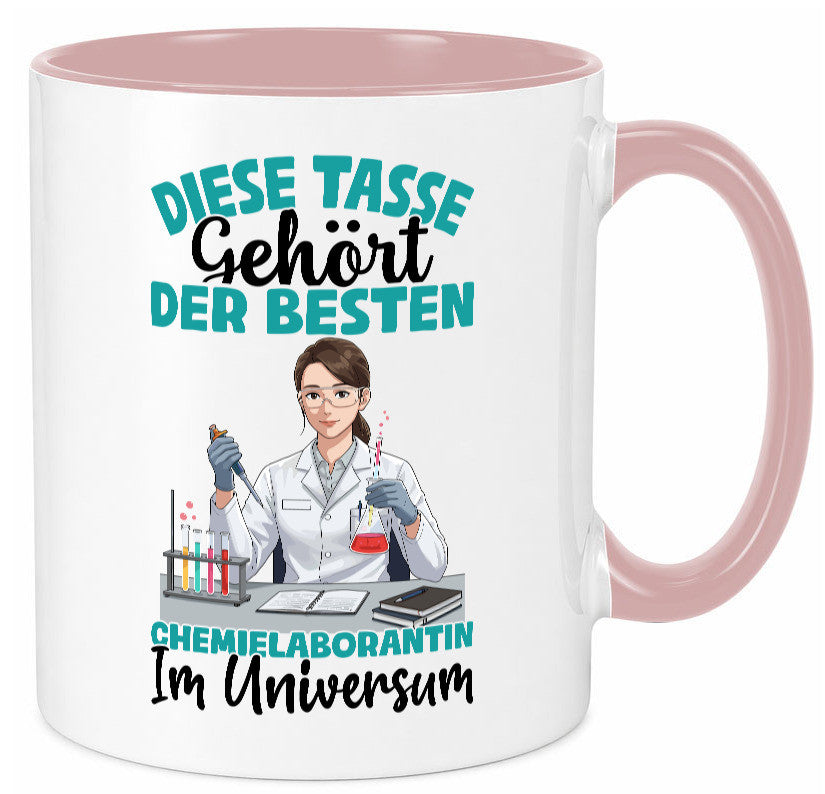 Im Universum: Chemielaborantin | Laborantin Chemie lustiger Spruch Geschenk