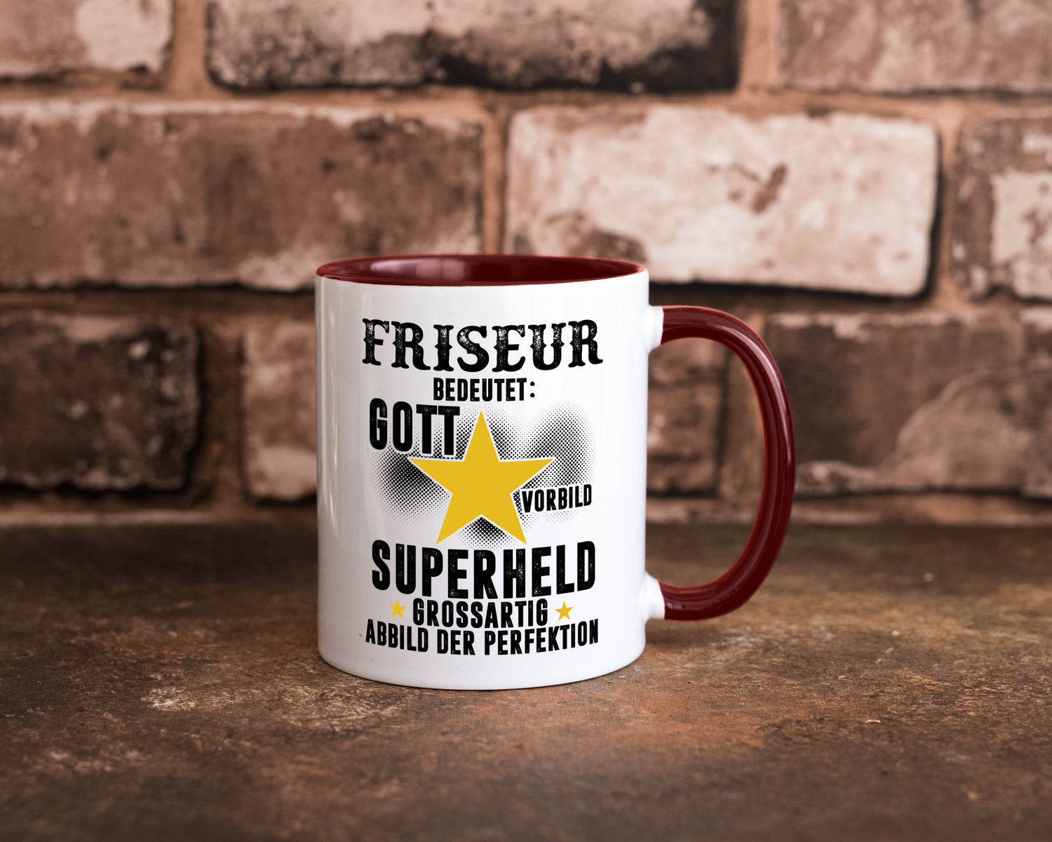 Bedeutung von Friseur | Frisör lustiger Spruch Geschenk Humor Geschenkidee Tasse