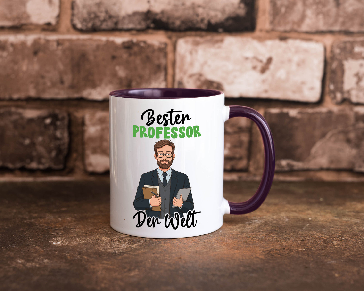 Bester Professor | Uni Universität v2 lustiger Spruch Geschenk Humor