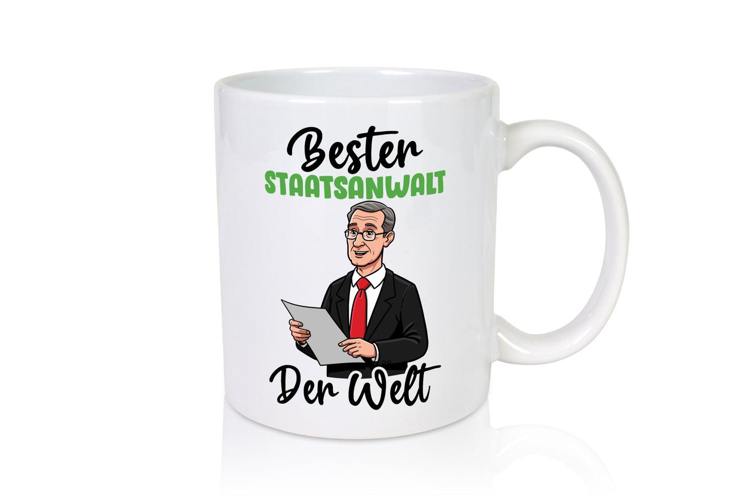Bester Staatsanwalt | Anwalt Jurist v2 Geschenkidee Humor Tasse