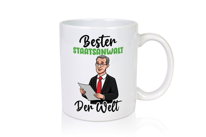 Bester Staatsanwalt | Anwalt Jurist v2 Geschenkidee Humor Tasse