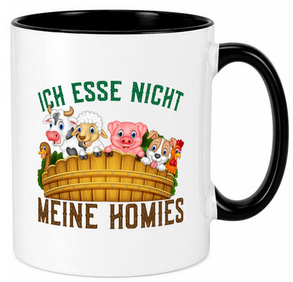 Ich esse nicht meine Homies | Farmer Landwirt lustiger Spruch Geschenk Humor Tasse