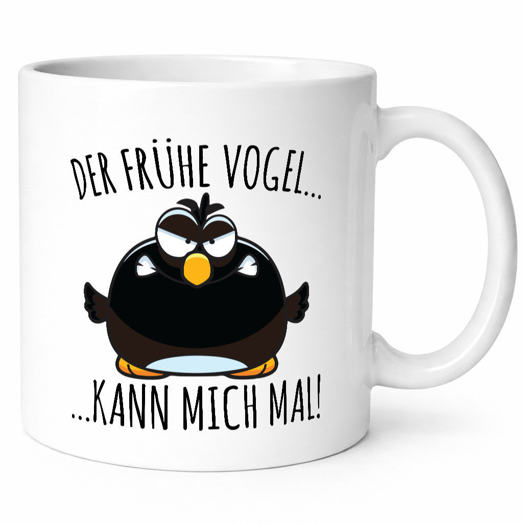 Frühe Vogel kann mich mal | Morgenmuffel mürrischer Geschenk Humor Geschenkidee