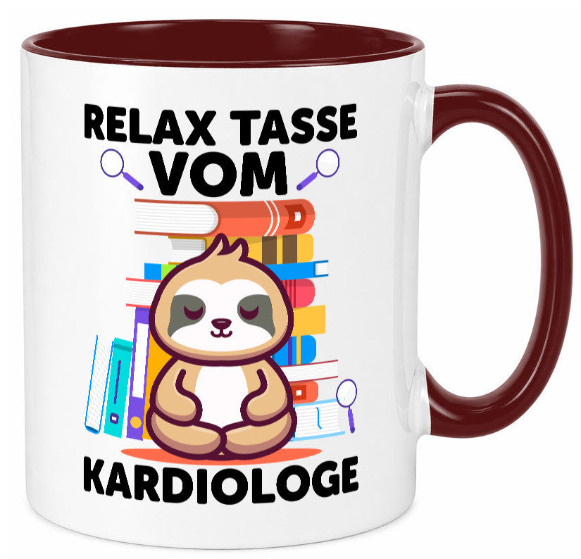 Relax Tasse: Kardiologe | Kardiologie lustiger Spruch Geschenk Humor