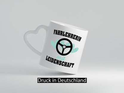 Fahrlehrerin mit Leidenschaft | Fahrstunde lustiger Spruch Geschenk Humor
