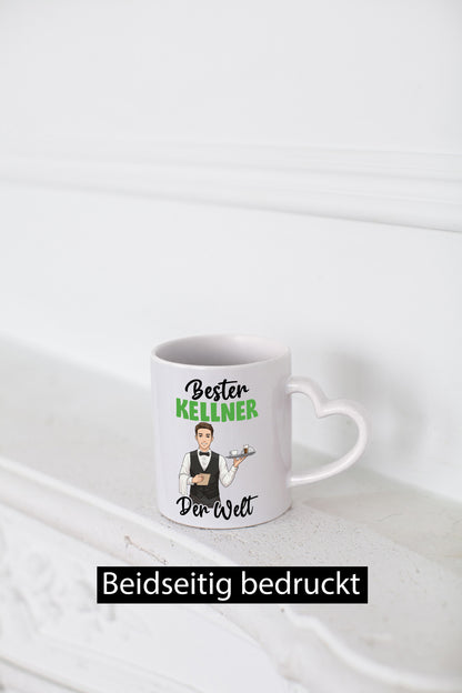 Bester Kellner | kellnern Bedienung v2 Geschenk Humor Geschenkidee lustiger