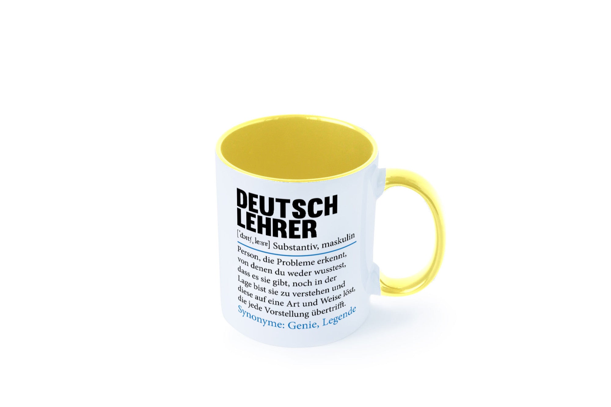 Deutschlehrer Spruch | Lehrer Schule Humor lustig Geschenkidee Geschenk Tasse