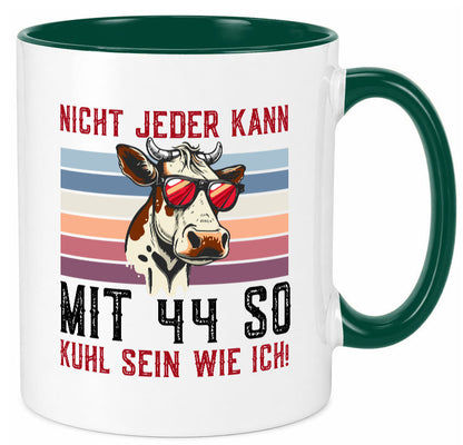 Mit 44 so gut aussehen | 44. Geburtstag Landwirt Bauer v2 lustig Geschenkidee Tasse