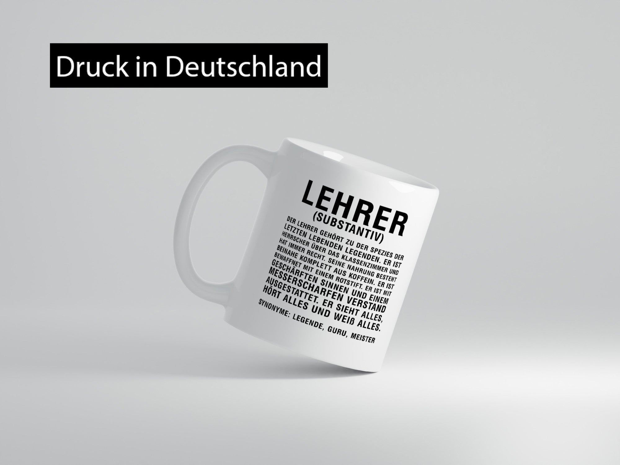 Lehrer | Definition Kollege Mitarbeiter Geschenkidee Arbeit Kollegen Büro Humor