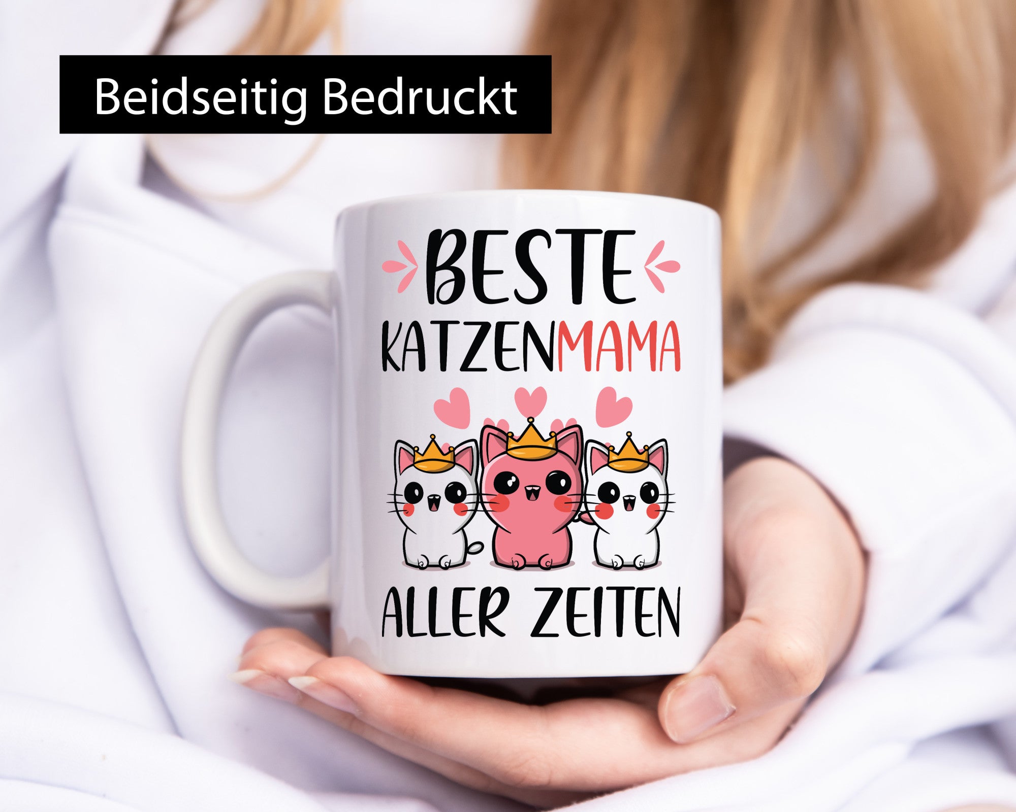 Beste Katzenmama aller Zeiten | Katzenliebhaberin lustiger Spruch Geschenk