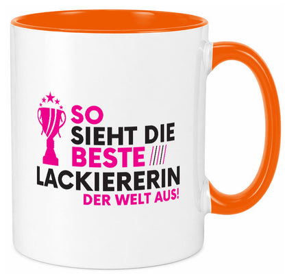 Die Weltbeste Lackiererin | lackieren Geschenk Humor Geschenkidee lustiger