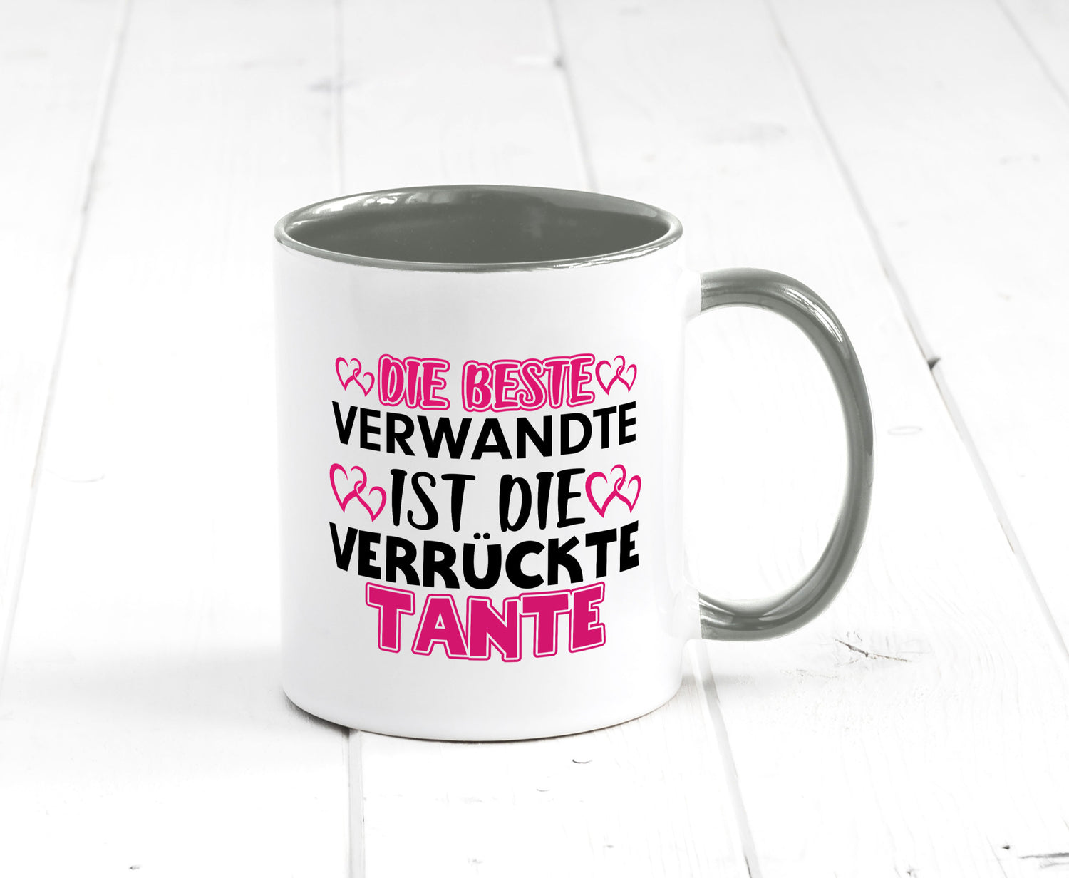Verrückte Tante | Spruch Patentante Verwandtschaft lustiger Geschenk Humor