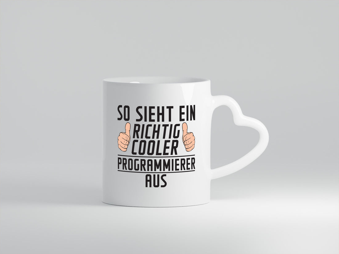 Richtig Cooler Programmierer | Software Entwickler lustiger Spruch Geschenk