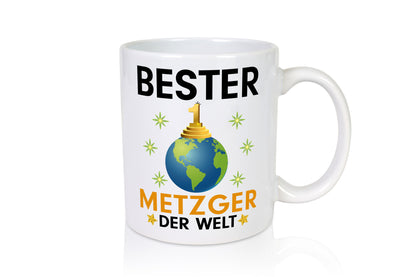 Welt Bester Metzger | Fleischer Metzgerei Geschenkidee Humor Tasse