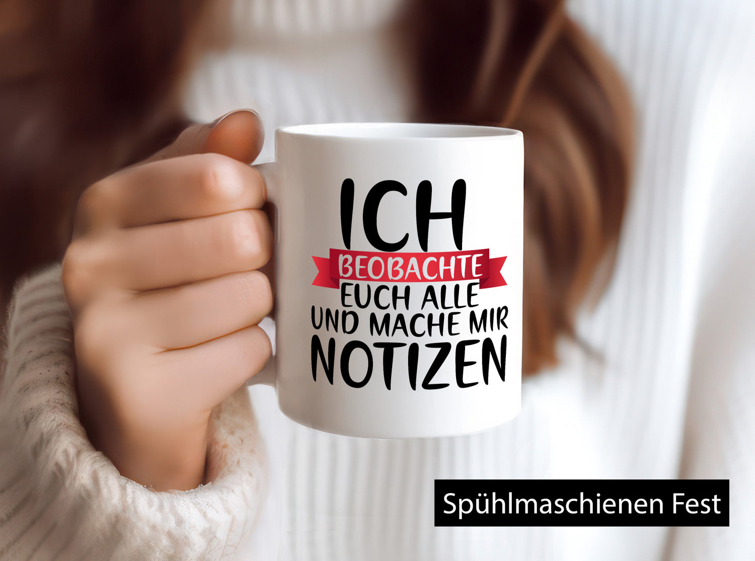 Ich beobachte euch alle | Chef Boss Arbeit Notizen lustiger Spruch Geschenk
