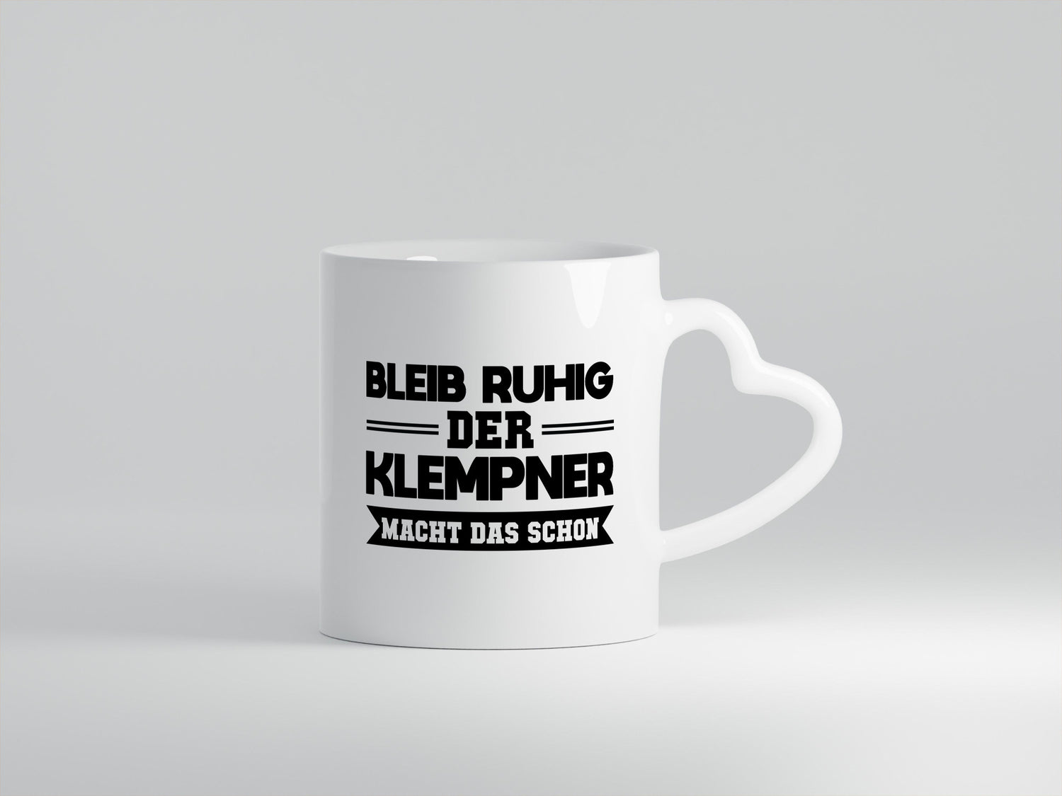 Bleib ruhig der Klempner macht das schon lustiger Spruch Geschenk Humor