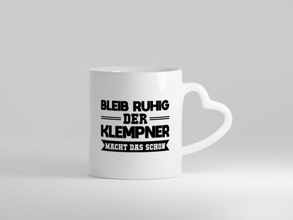 Bleib ruhig der Klempner macht das schon lustiger Spruch Geschenk Humor