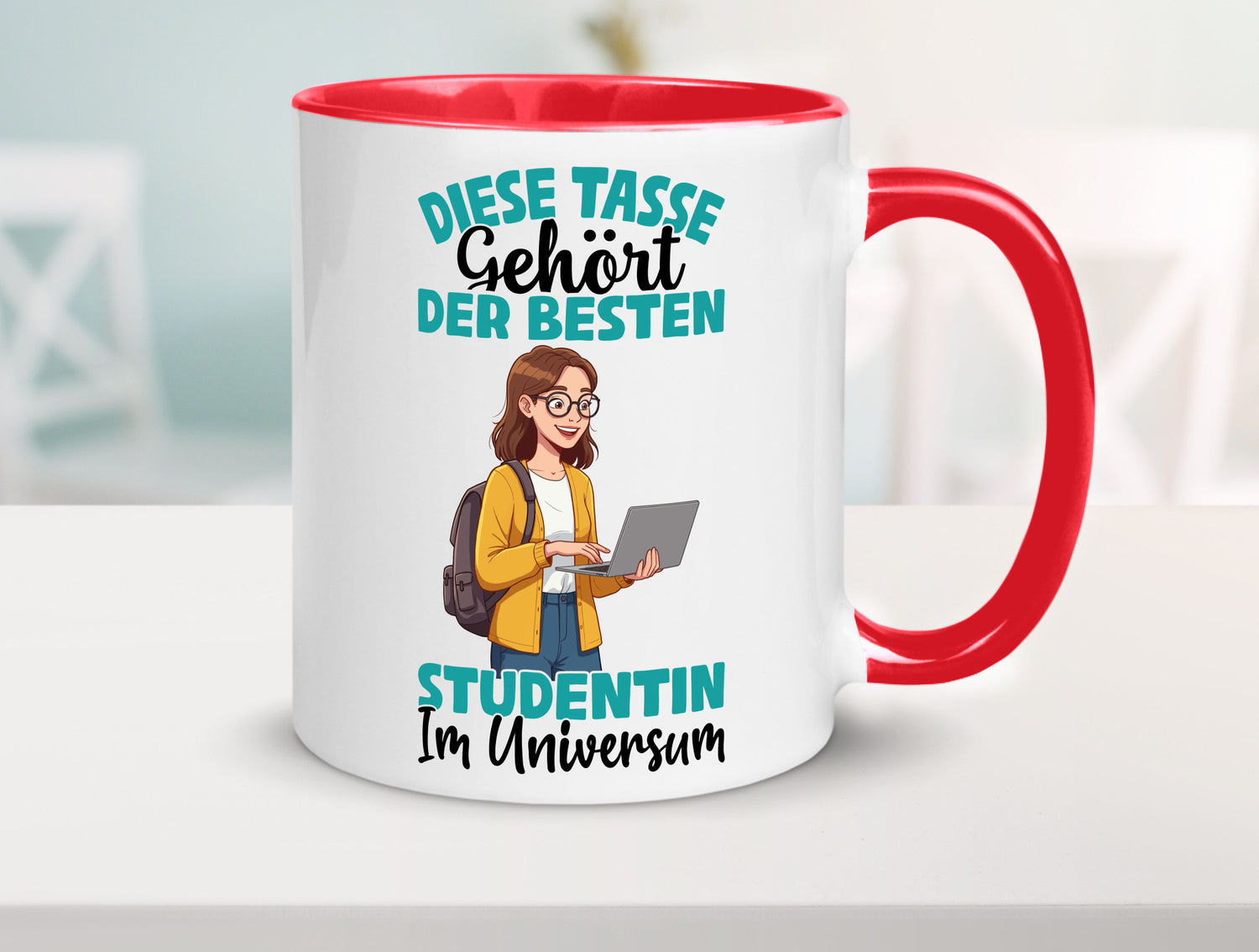 Im Universum: Studentin | Uni Studium Universität Geschenk Humor Geschenkidee