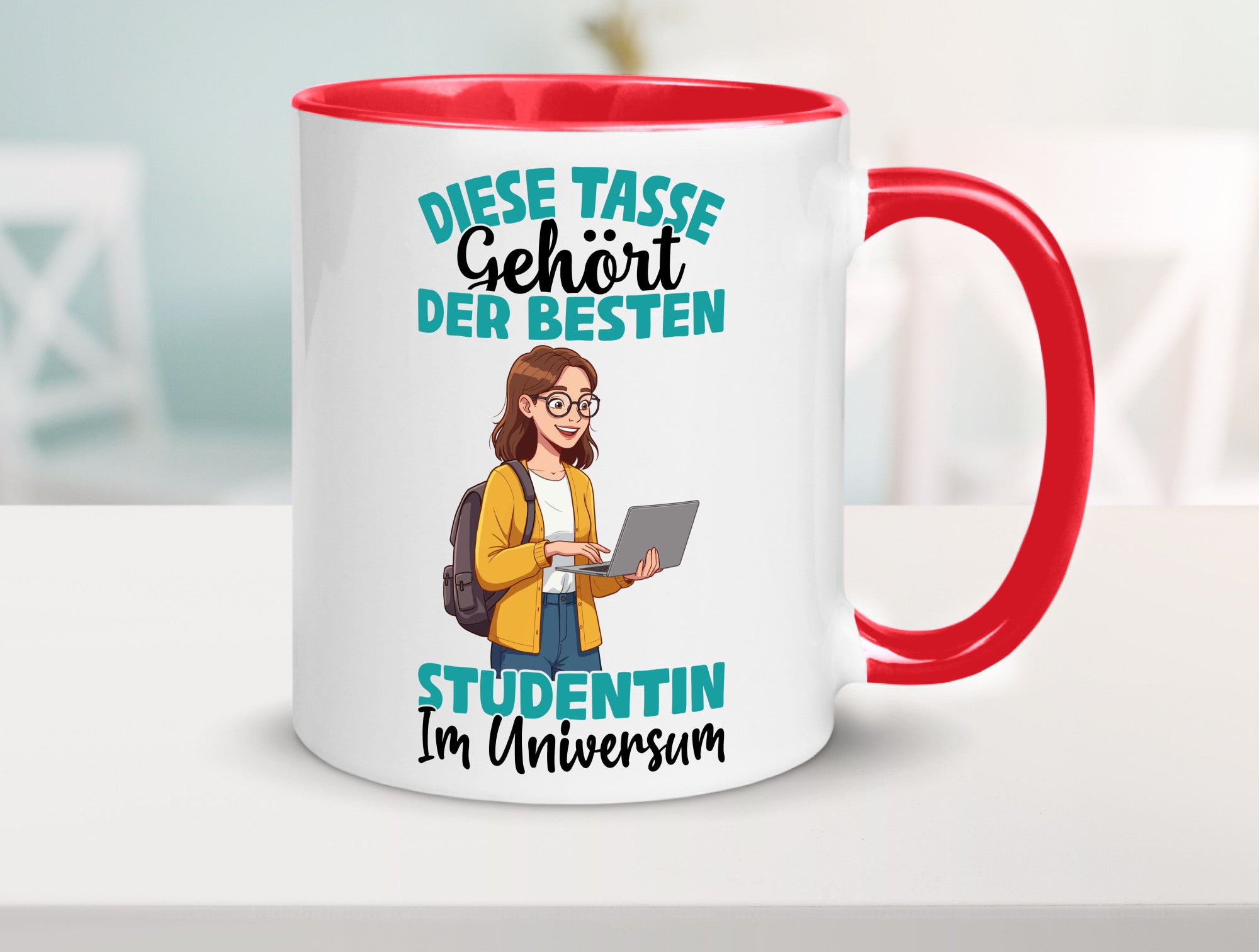 Im Universum: Studentin | Uni Studium Universität Geschenk Humor Geschenkidee