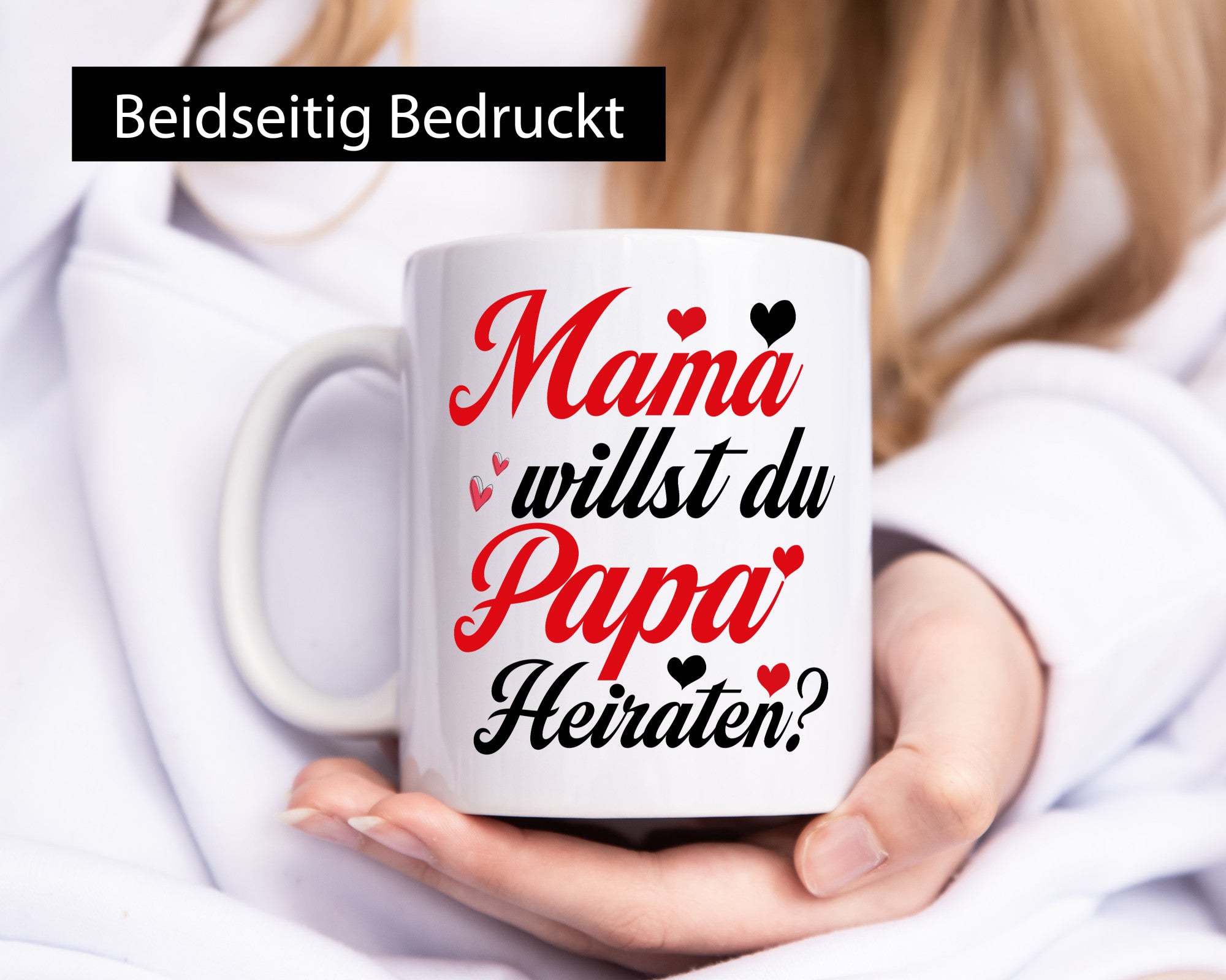 Mama willst du Papa Heiraten | Verlobung Heiratsantrag lustiger Spruch Geschenk