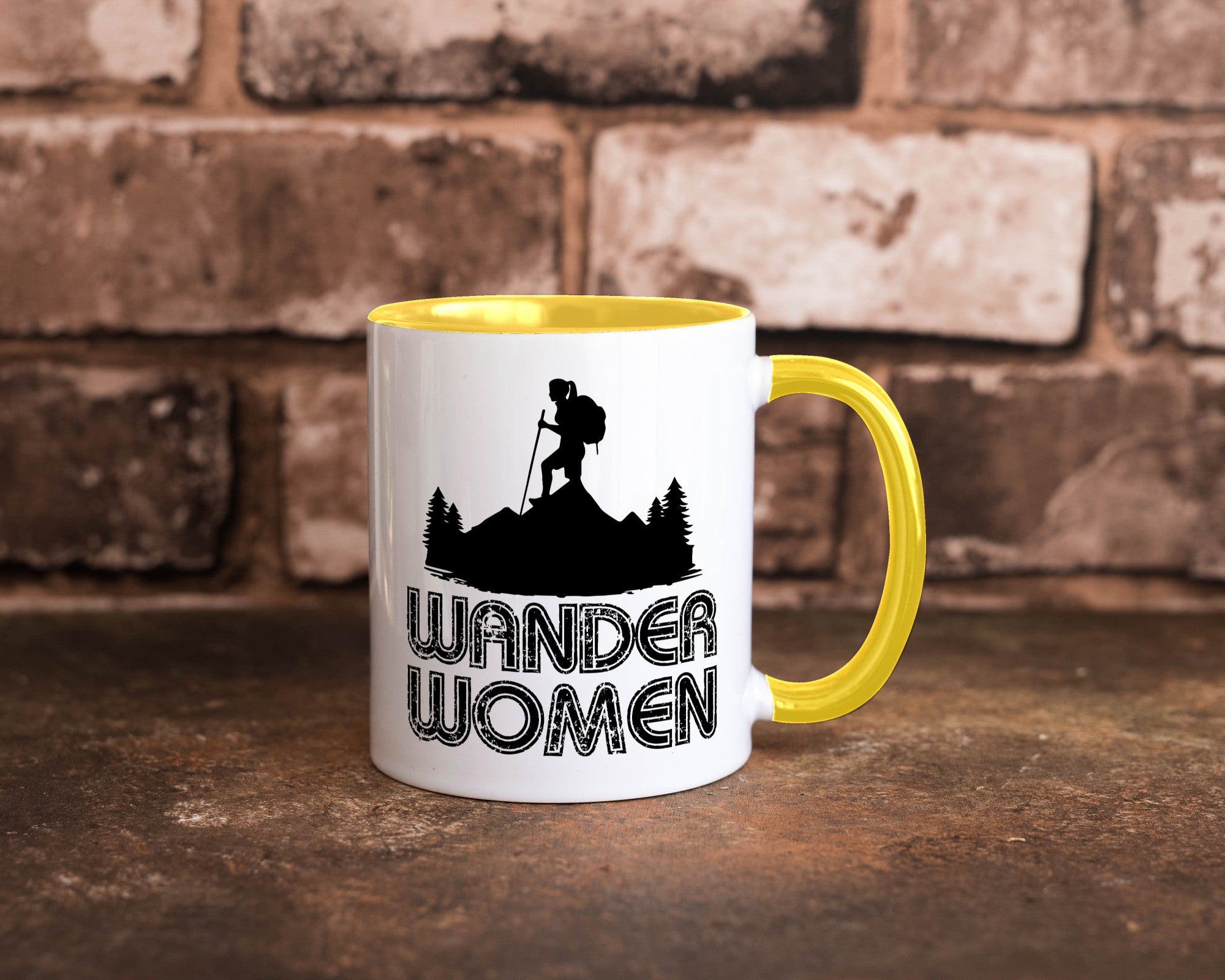 Wander Woman | Wandern Berge Geschenk Familie Geschenkidee lustiger Spruch Tasse