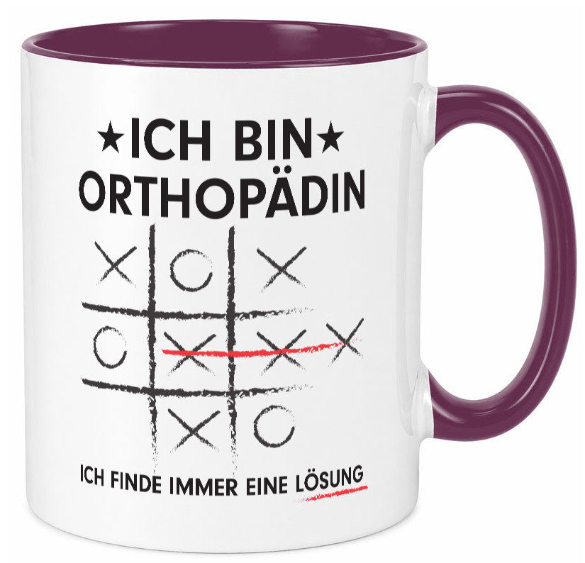 Löse Probleme: Orthopädin |Orthopädie Geschenk Humor Geschenkidee lustiger