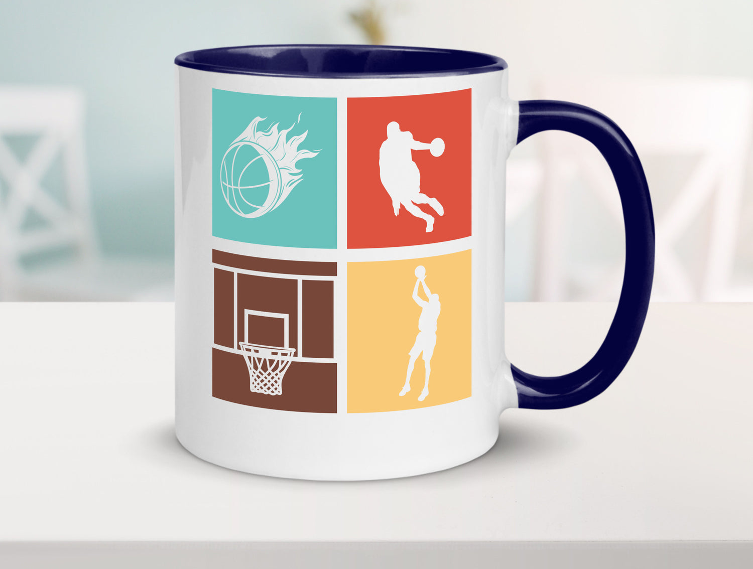Basketball | Sportfan Slam Dunk Teamplayer NBA Humor Geschenkidee Tasse
