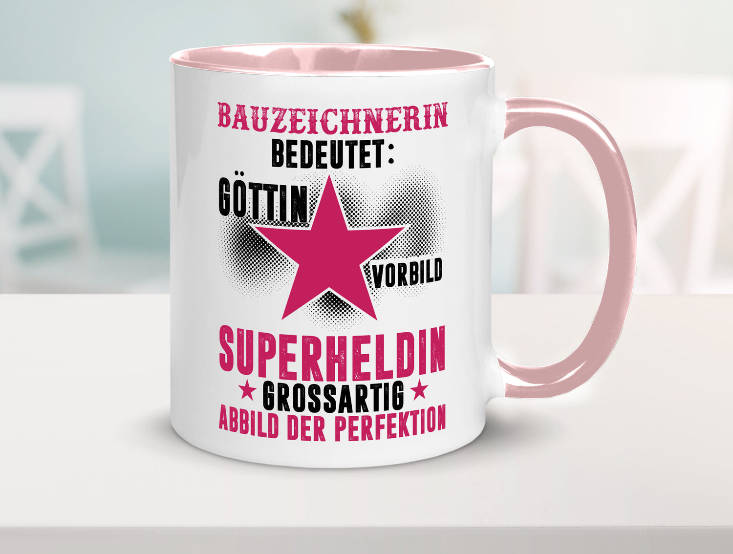 Bedeutung von Bauzeichnerin | Zeichnerin Humor Geschenkidee Tasse